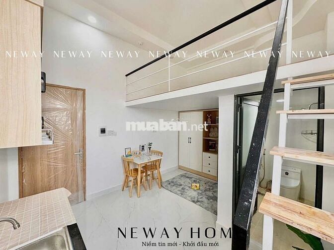 CĂN HỘ DUPLEX GÁC CAO - FULL NỘI THÂT - GẦN ĐẠI HỌC CÔNG THƯƠNG