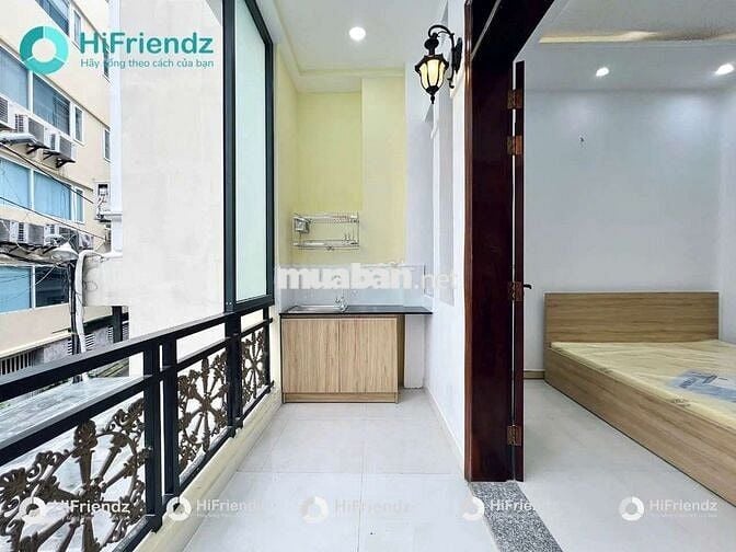 🔥CHO THUÊ KV CÔNG VIÊN GIA ĐỊNH-STUDIO BAN CÔNG-TÁCH BẾP-FULL NT-35M2
