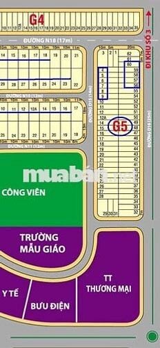 G5/21 đất khu dân cư Lavender Phường Tân Triều