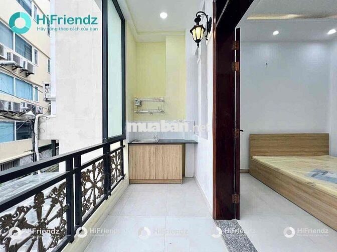 Đi Bộ Ra Sân Bay Ngay Bạch Đằng 1PN Tách Bếp Ban Công To Cho Nuôi Mèo