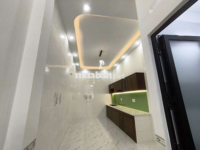 NHÀ MỚI XÂY VÀO Ở NGAY ĐƯỜNG LÊ TRỌNG TẤ DT 3x17 3 lâu công năng  đủ
