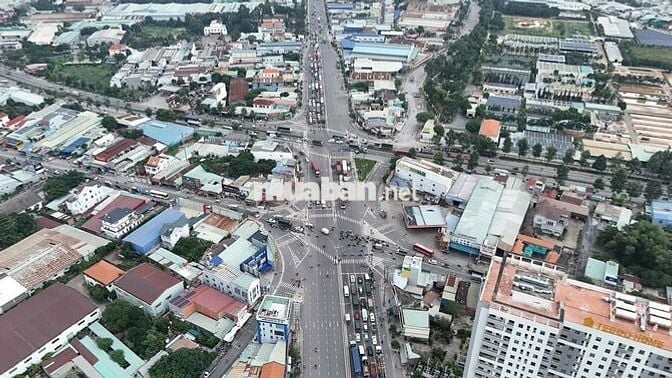 BÁN ĐẤT MẶT TIỀN NGAY NGÃ 6 AN PHÚ THUẬN AN BÌNH DƯƠNG