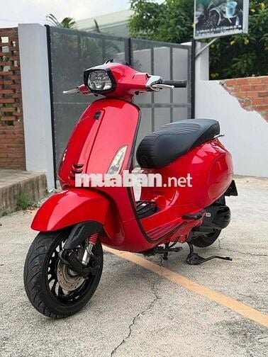 🌈 Vespa Sprint 2019–Đỏ Đen Sporty—Máy Zin/Chất