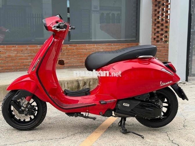 🌈 Vespa Sprint 2019–Đỏ Đen Sporty—Máy Zin/Chất