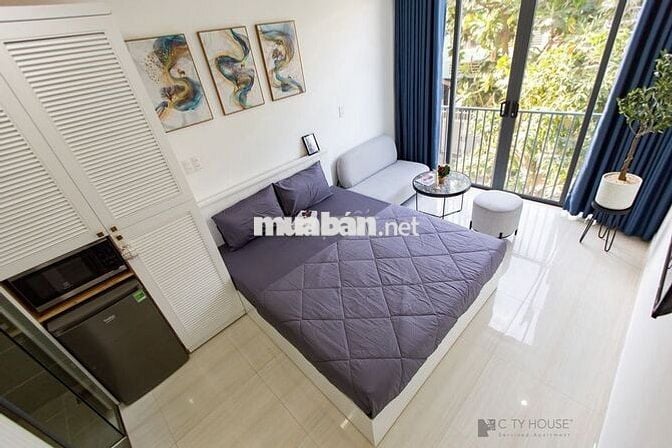 Căn Hộ Ban Công Đầy Đủ Nội Thất Nội Khu Khu Dân Cư Tân Quy Đông Quận 7