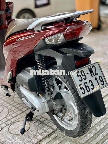 🔥Vision 2021 đỏ đô chính chủ BSTP xe đẹp zin chuẩn