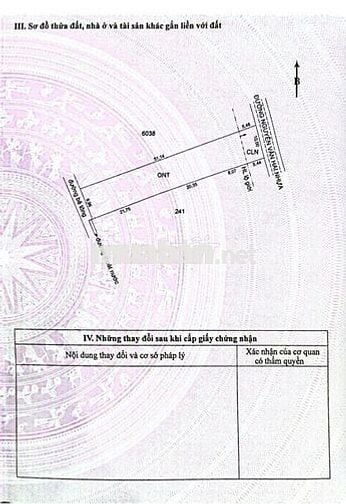 Bán 543.9m2 (10x55m) đất full thổ cư gần KCN Tân Hương