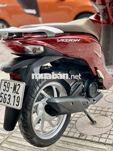 🔥Vision 2021 đỏ đô chính chủ BSTP xe đẹp zin chuẩn