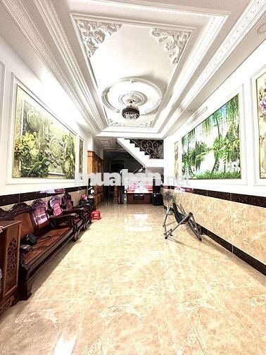 Bán nhà mới 4 tầng, 80m2 đường xe tải 12m Nguyễn Ảnh Thủ, Quận 12. 8T
