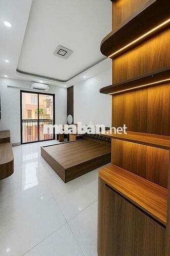 Bán nhà Tây Sơn, 45m2, 6 tầng thang máy, ô tô, ngõ gần 4m, 2 thoáng