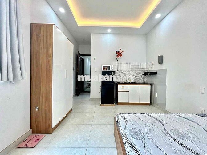 Cho thuê căn hộ mini balcony - thang máy - cầu Lê Văn Sỹ - VX Dân Chủ