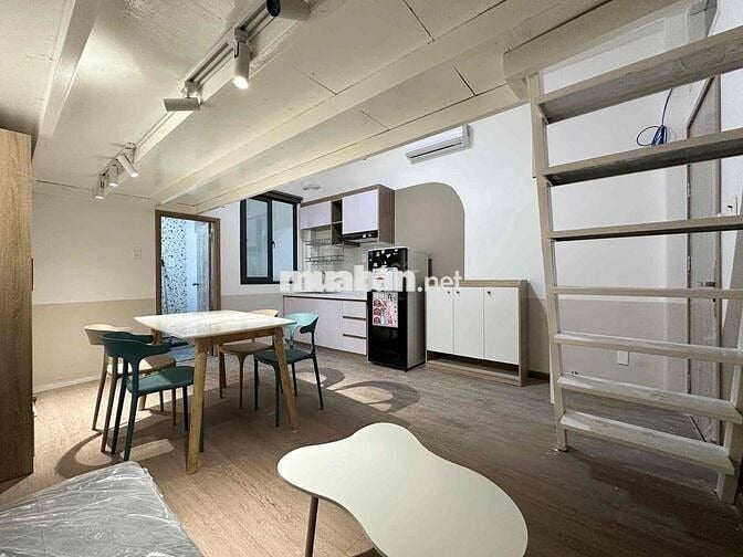 🏡CĂN HỘ GÁC LỬNG (DUPLEX), FULL NỘI THẤT, CÓ BAN CÔNG CHU VĂN AN BT