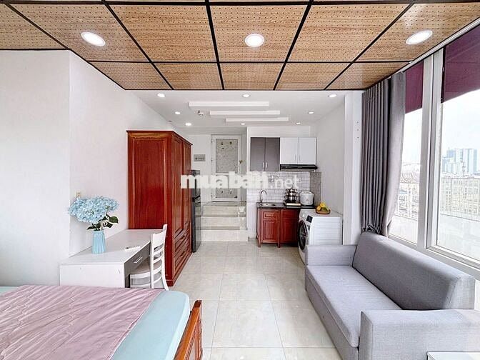 CĂN HỘ STUDIO LÊ VĂN SỸ FULL ÁNH SÁNG TỰ NHIÊN NỘI THẤT ĐẦY ĐỦ AN NINH