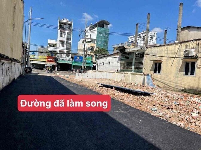 ĐẤT Full Thổ Cư 2 MẶT TIỀN HÀ HUY GIÁP NHAY CẦU AN LỘC XÁT BÊN GÒ VẤP