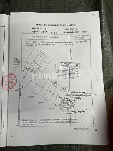 Bán nhà 76/49 Lê Văn Phan, Phú Thọ Hòa, Tân Phú, 4.1x12.5m