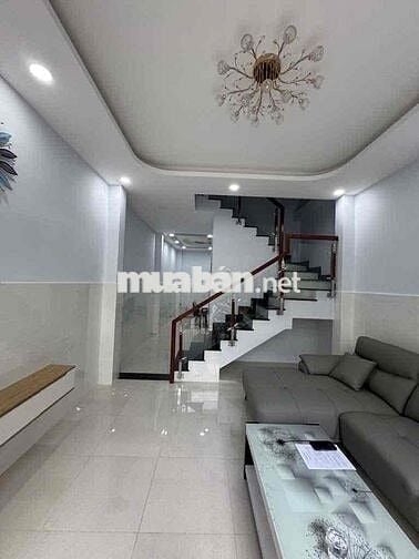 BÁN GẤP NHÀ ĐẸP 2 TẦNG BÀNH VĂN TRÂN, TÂN BÌNH.HXH.dt4,2x10,KHU AN NIN