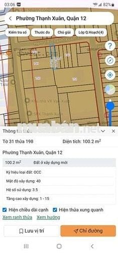Bán Đất thổ cư hẻm xe hơi 100m2 TX25, Tô Ngọc Vân chỉ 4,4 Tỷ Thới An