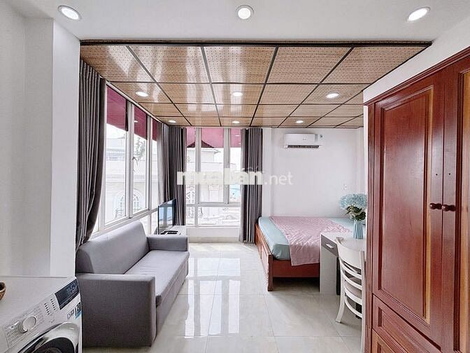 CĂN HỘ STUDIO LÊ VĂN SỸ FULL ÁNH SÁNG TỰ NHIÊN NỘI THẤT ĐẦY ĐỦ AN NINH