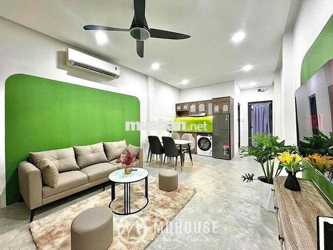 🎊Cho Thuê Căn Hộ 1PN Ban Công Cực Rộng , Full NT Mới Gần Cầu Thị Nghè