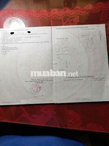 Bán Đất trục chính khu dân cư trường sơn chợ phú phong