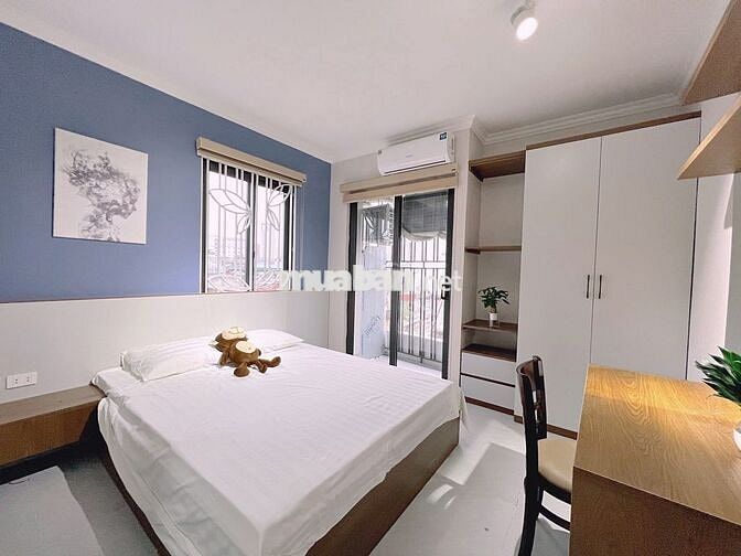 CHO THUÊ CĂN HỘ DỊCH VỤ 35M2 TẠI YÊN HÒA ĐẦY ĐỦ NỘI THẤT BANCON THOÁNG