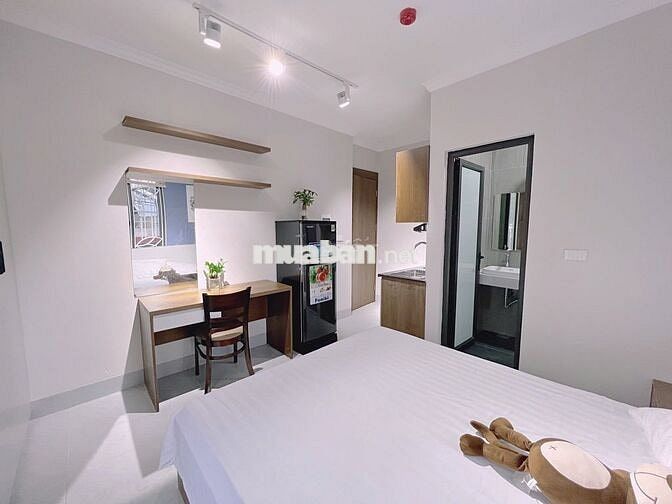 CHO THUÊ CĂN HỘ DỊCH VỤ 35M2 TẠI YÊN HÒA ĐẦY ĐỦ NỘI THẤT BANCON THOÁNG
