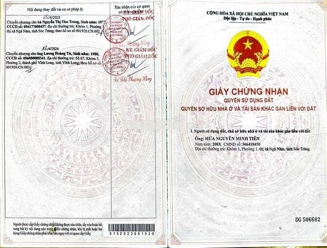 CHÍNH CHỦ CẦN BÁN ĐẤT ĐẸP HAI MẶT TIỀN VỊ TRÍ TRUNG TÂM SÓC TRĂNG
