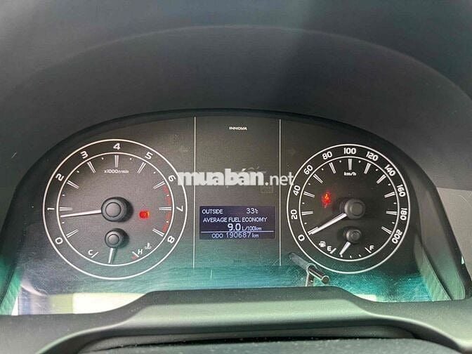 Toyota Innova 2019 2.0E - Odo chuẩn