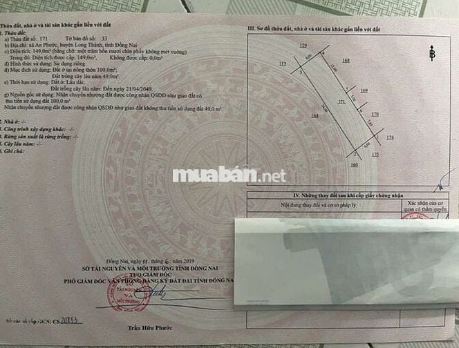 * Tôi chính chủ cần bán Đất thổ cư đường xe hơi