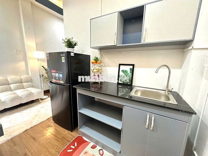 Thuê Căn Hộ 2PN 1PK Siêu Xịn Phan Đăng Lưu Phú Nhuận Gần Chợ Bà Chiểu