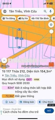 bán gấp lô đất mặt tiền đường nhựa 155m2 giá 2,3 tỷ
