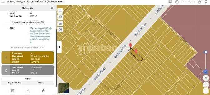 BÁN NHÀ GÓC 2 MẶT TIỀN : 146 NGUYỄN VĂN THỦ - P. ĐA KAO - Q. 1 - TPHCM