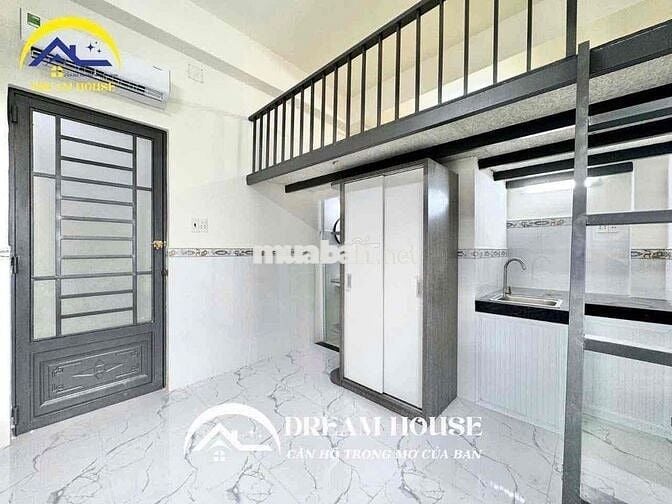 Căn hộ mini cửa sổ trời siêu thoáng ngay Vòng xoay Phú Lâm