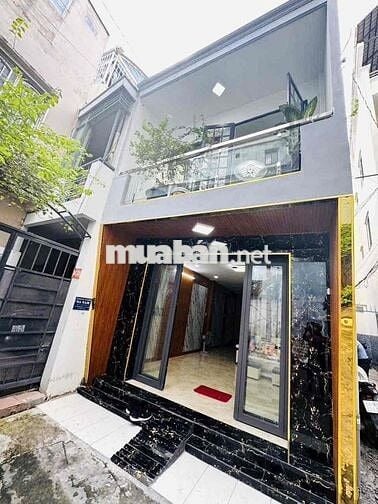 🛑Nhà mới, cách 1 căn ra Mặt tiền, 2 tầng (3.6x12.5m) Tùng Thiện Vương