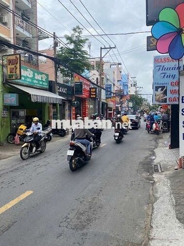 NHÀ 4 LẦU MẶT TIỀN KD ( 3,4m x 17m) NGUYỄN THỊ NHỎ Q12