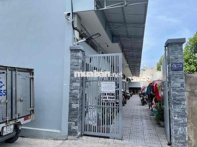 CHO THUÊ NHÀ TRỌ HẺM XE HƠI GẦN BỆNH VIỆN QUẬN THỦ ĐỨC
