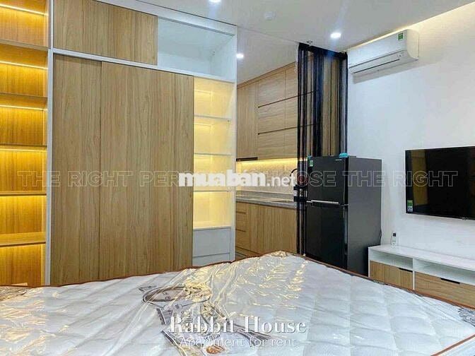 🍦Cho thuê studio máy giặt riêng - mới keng - ngay vòng xoay Dân chủ