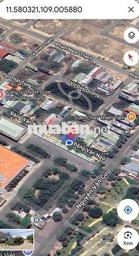 Bán lô góc tái định cư bệnh viện, mặt tiền đường Đặng Văn Ngữ, PR-TC