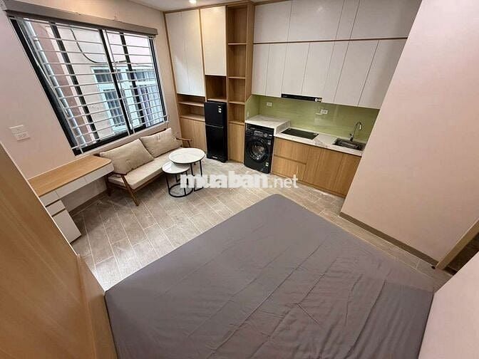 Đập hộp CCMN 30M2 full nội thất thoáng máy giặt riêng tại Ngõ Quỳnh