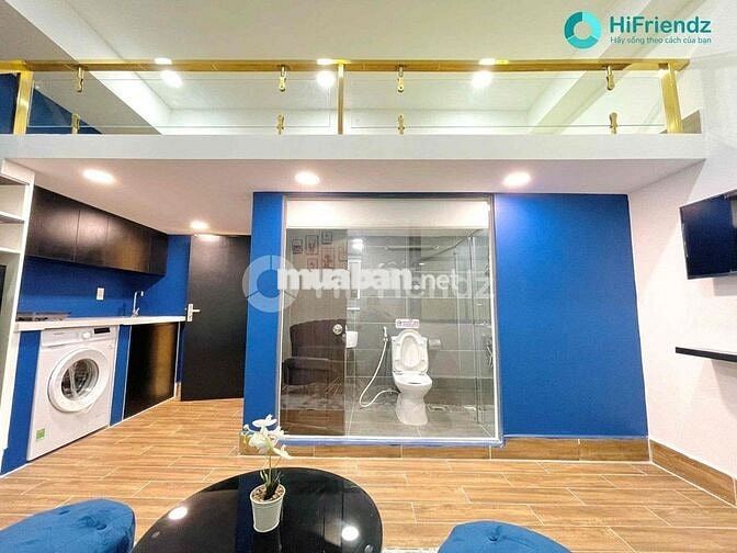 CĂN HỘ GÁC LỬNG MÁY GIẶT RIÊNG CÓ CỬA SỔ GIẾNG TRỜI NGAY TÂN BÌNH