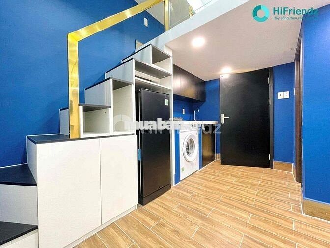 CĂN HỘ GÁC LỬNG MÁY GIẶT RIÊNG CÓ CỬA SỔ GIẾNG TRỜI NGAY TÂN BÌNH