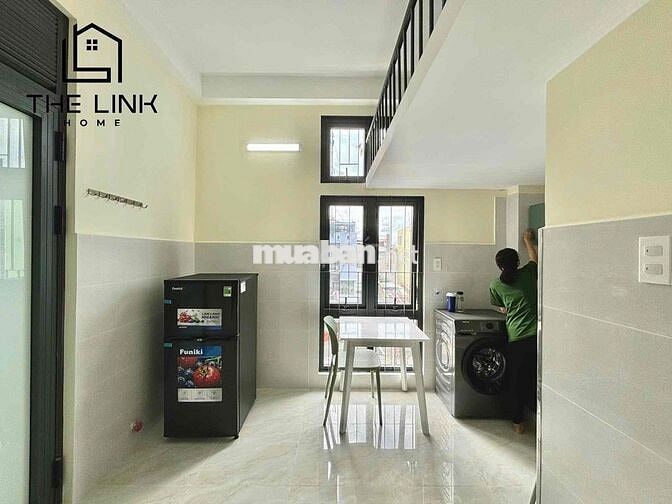 Duplex mới 100% ở được 4 người 4 xe siêu xịn ngay trung tâm Bình Thanh