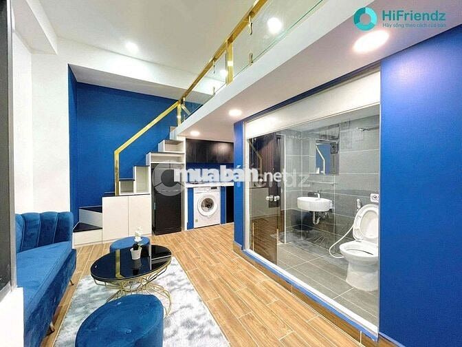 CĂN HỘ GÁC LỬNG MÁY GIẶT RIÊNG CÓ CỬA SỔ GIẾNG TRỜI NGAY TÂN BÌNH