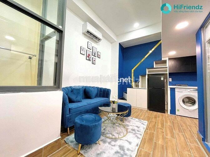 CĂN HỘ GÁC LỬNG MÁY GIẶT RIÊNG CÓ CỬA SỔ GIẾNG TRỜI NGAY TÂN BÌNH
