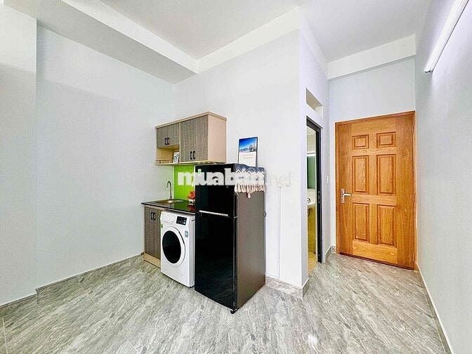 🔥TRẦN VĂN DƯ-TÂN BÌNH STUDIO Full nội thất cửa sổ trời 30m2 giá 6tr5