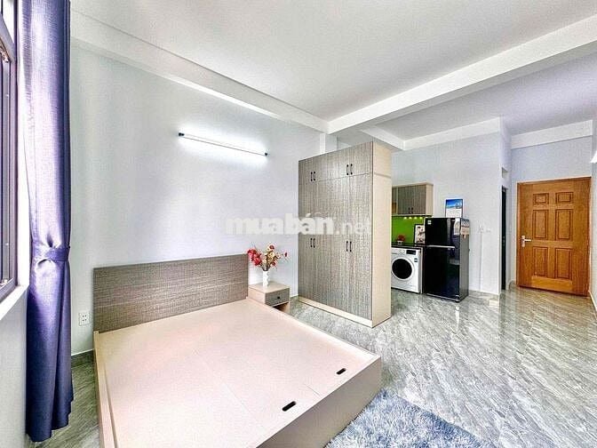 🔥TRẦN VĂN DƯ-TÂN BÌNH STUDIO Full nội thất cửa sổ trời 30m2 giá 6tr5