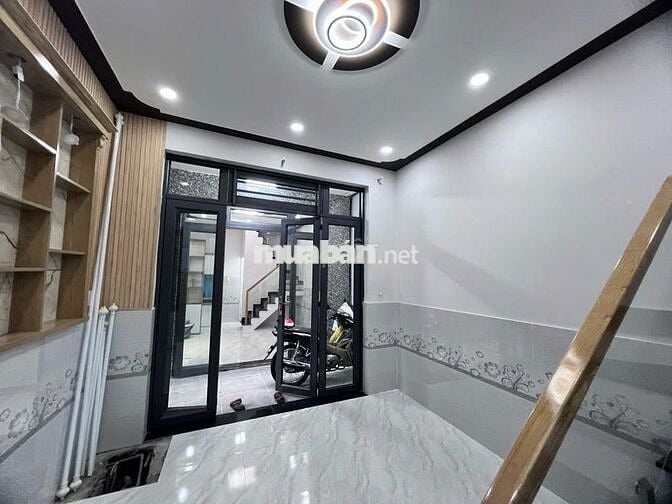 Bán nhà 1 lầu ở chợ giản dân 4x5 có 2 pn ở hiệp thành quận 12
