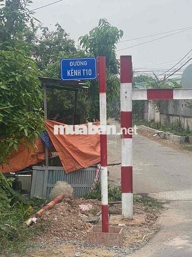 đất mt kênh t10 gần ng văn bứa. 20*50 giá 13,99tỷ