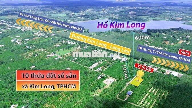 Bán đất giá rẻ công nhân tại xã kim long tp Hồ Chí Minh.