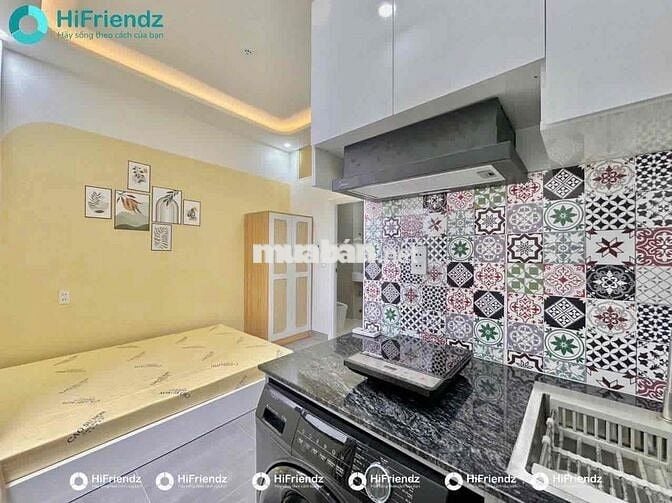 Studio đầy đủ nội thất có máy giặt riêng ngay trục Kha Vạn Cân,PVĐ